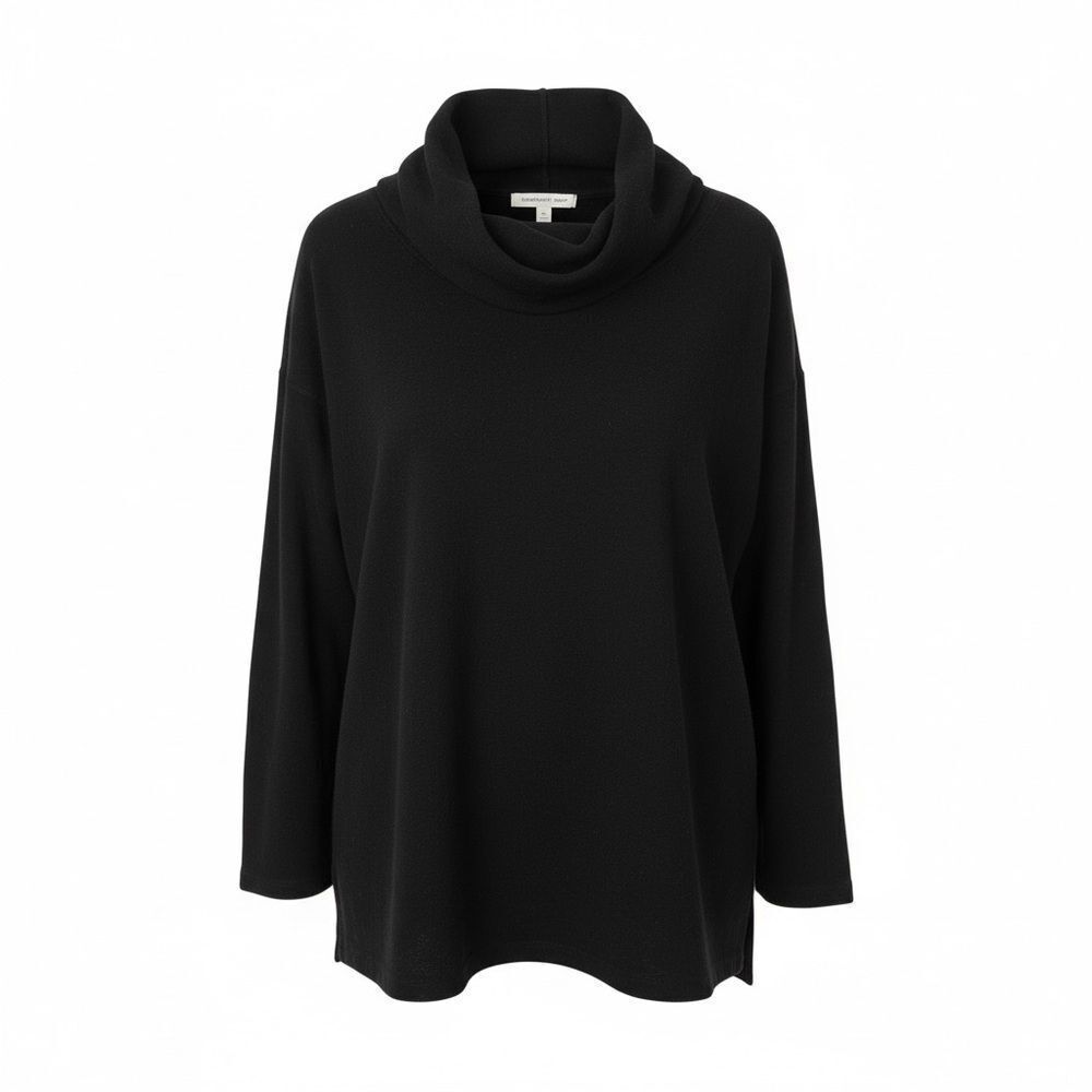 ‎Coldwater Creek Fleece Cowl Neck Top